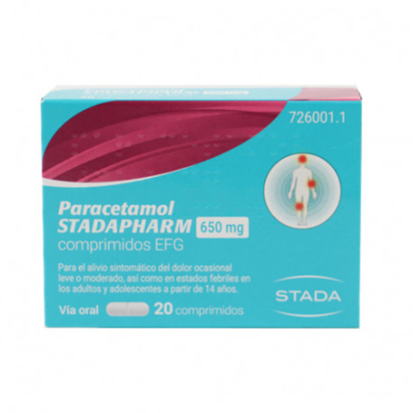 Paracetamol durante la lactancia: Ficha Técnica del Paracetamol Stadapharm 650 mg Comprimidos EFG