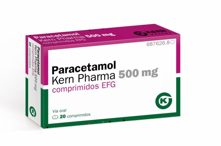 Paracetamol Kern Pharma 500 mg – Prospecto y Comprimidos EFG