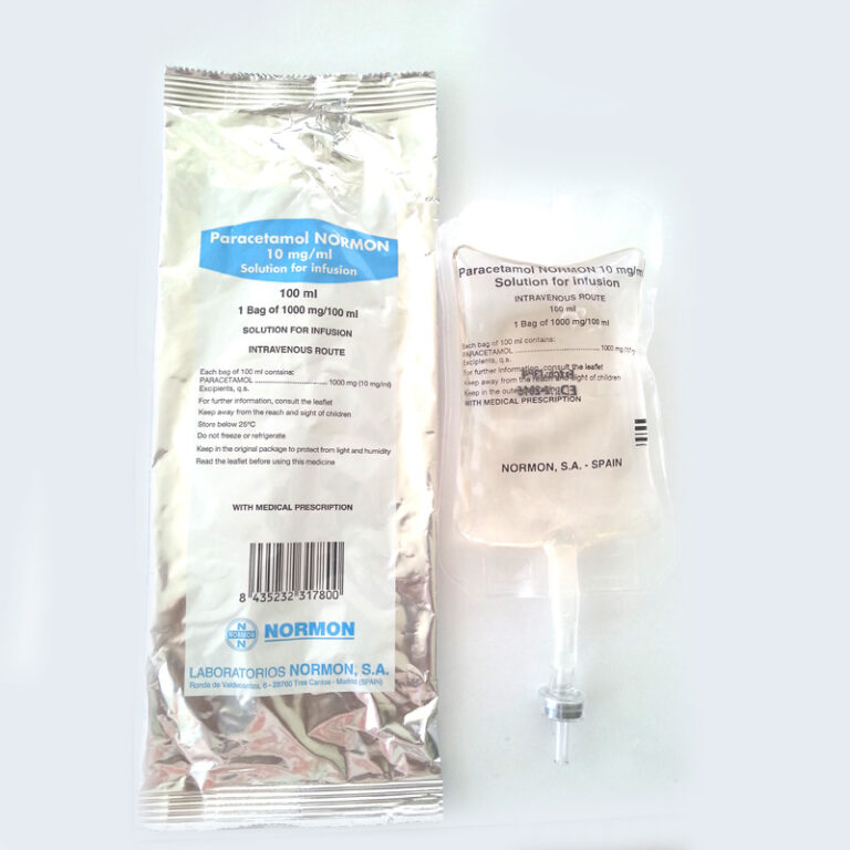 Paracetamol Normon: Solución para Perfusión Fotosensible – Prospecto