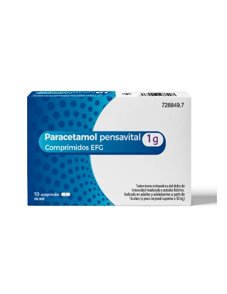 Paracetamol Pensa Pharma 1g Comprimidos EFG: Prospecto y Uso