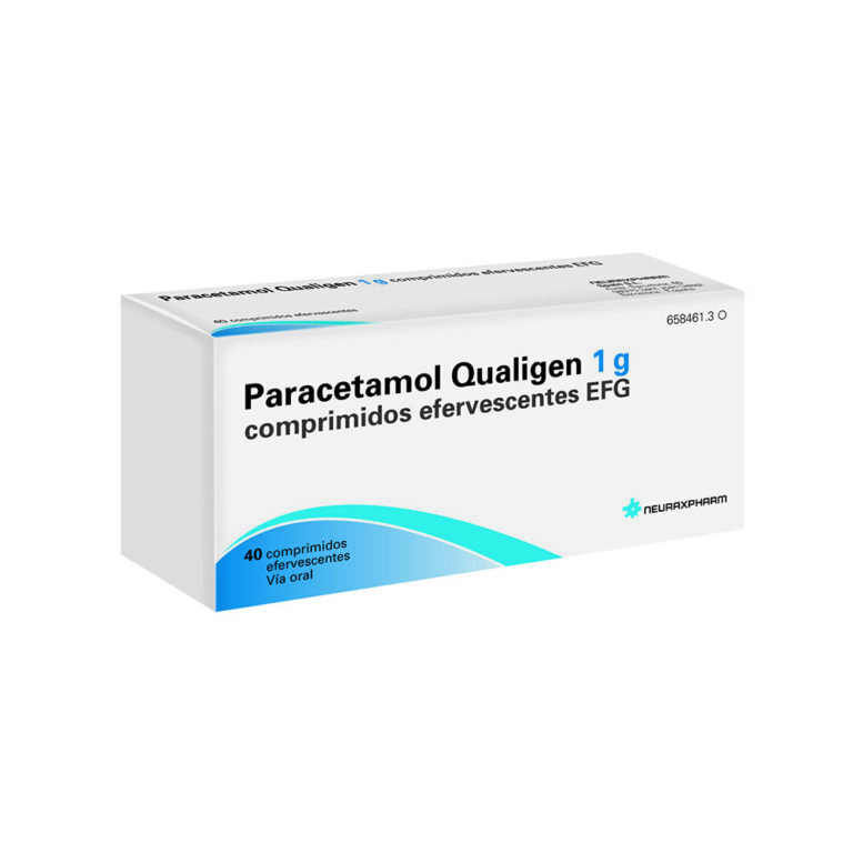 Paracetamol Qualigen 1g: Prospecto, Comprimidos Efervescentes y EFG