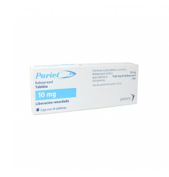 PARIET 10 mg: Prospecto, Comprimidos Gastrorresistentes | Información y dosificación