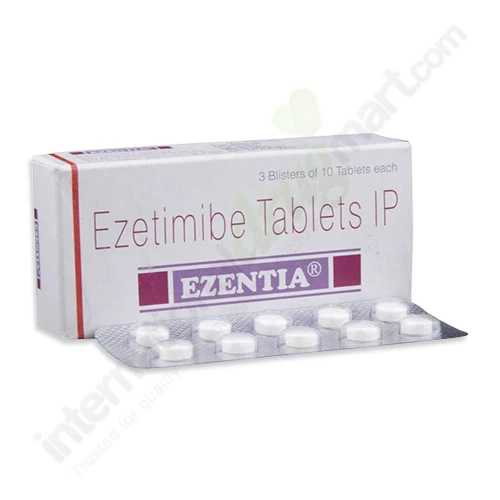 Pastilla para bajar el colesterol: Prospecto de Ezetimiba Intas 10 mg Comprimidos EFG