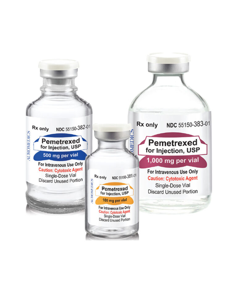Pemetrexed: Ficha Técnica, Dosificación y Preparación para la Perfusión