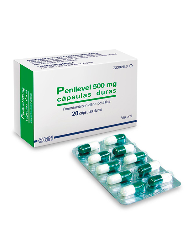 Penilevel 500 mg: Ficha técnica y beneficios de las cápsulas duras