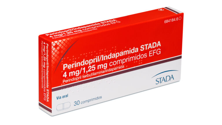 Perindopril/Indapamida Sandoz 4mg/1.25mg: Prospecto y Comprimidos EFG