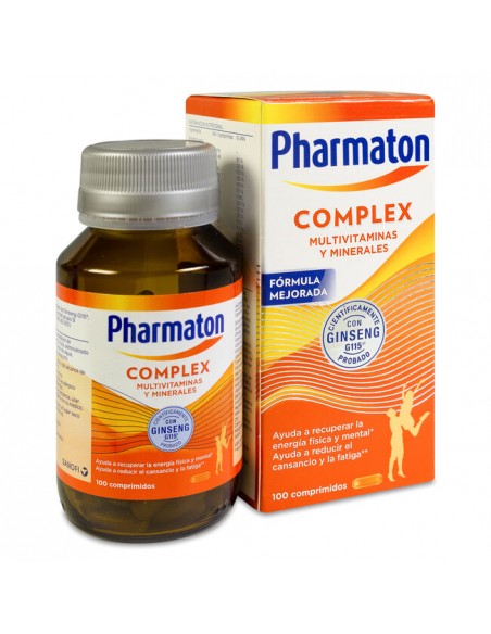 Pharmaton Complex: Contraindicaciones y Ficha Técnica