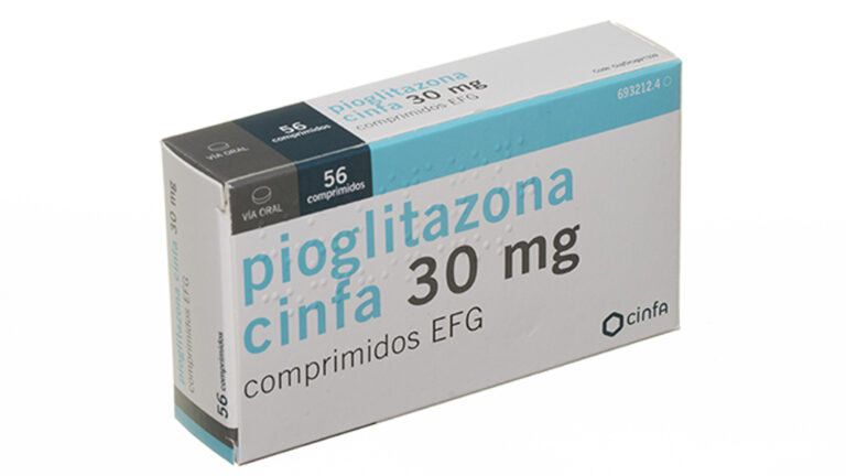 Pioglitazona Cinfa 30 mg: Información del Prospecto y Nombre Comercial