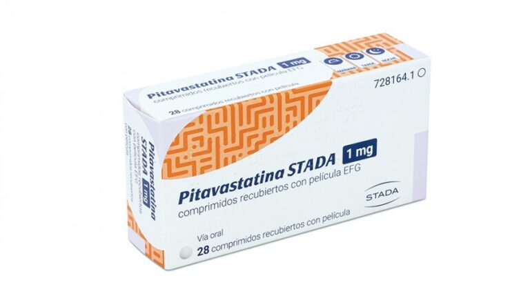 Pitavastatina 1 mg: Prospecto, Comprimidos Recubiertos con Película EFG (Stada)