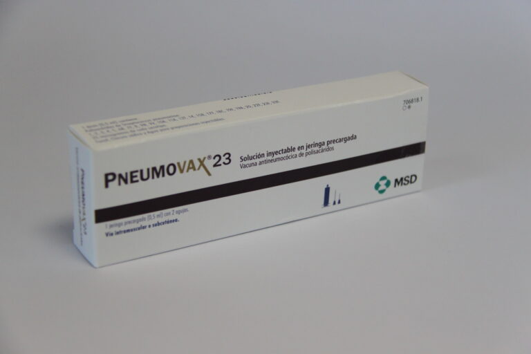 Pneumovax 23: Para qué sirve la vacuna de neumococo en jeringa precargada