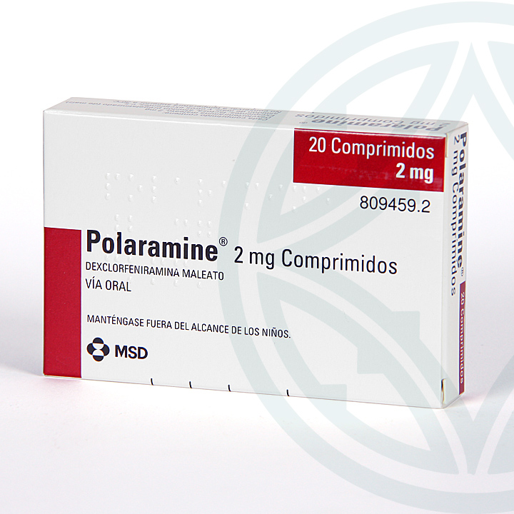 Polaramine 2 mg Comprimidos: Precio, Información y Sin Receta