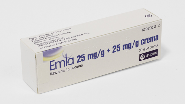 Precio de la crema EMLA 25 mg/g + 25 mg/g: Información en el prospecto