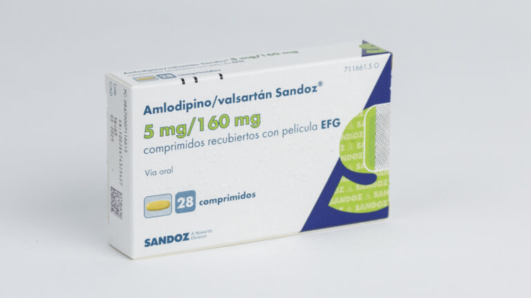 Precio de Valsartán/Amlodipino 160/5 mg: Prospecto y Comprimidos Recubiertos con Película EFG