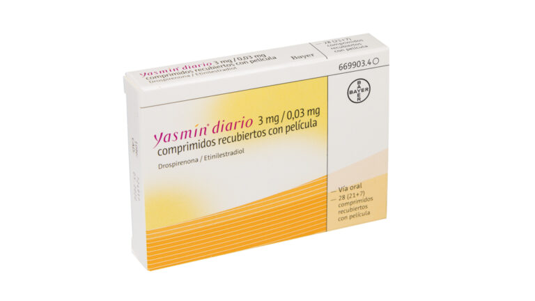 Precio de Yasmin Diario 3 mg / 0,03 mg: ficha técnica y características