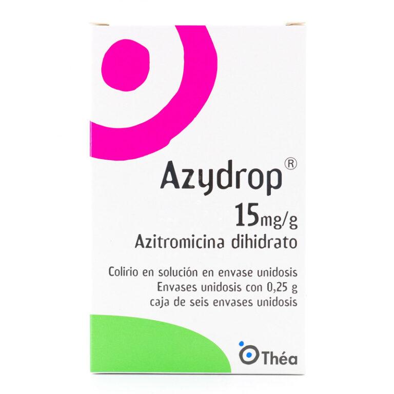 Precio Gotas Conjuntivitis: Azydrop 15mg/g, Colirio en Solución en Envase Unidosis