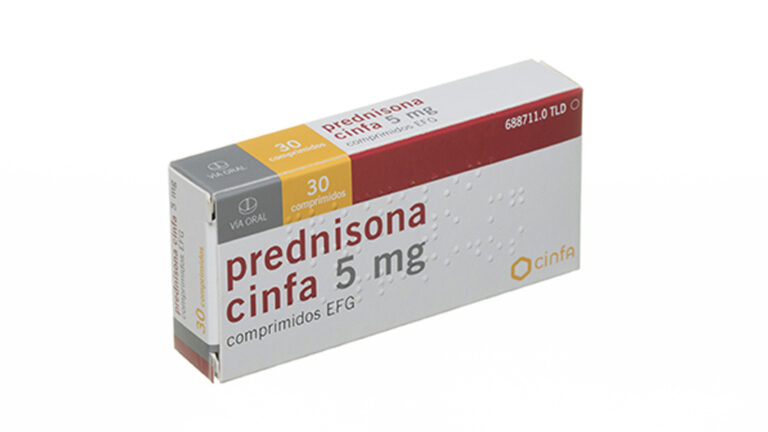 Prednisona 5 mg: Precio sin receta y prospecto – Comprimidos Cinfático EFG