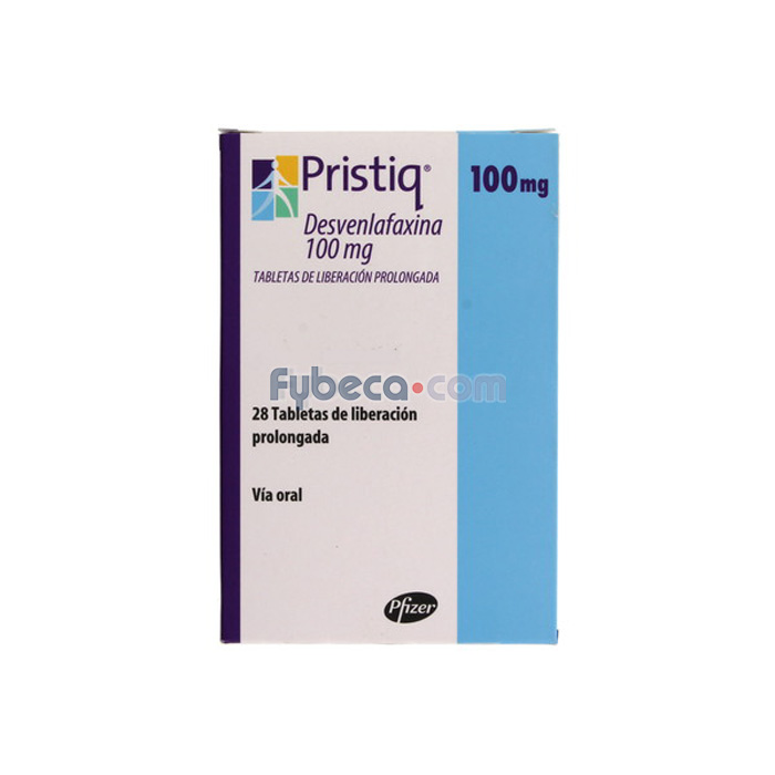 Pristiq 100 mg: ficha técnica, dosificación y beneficios