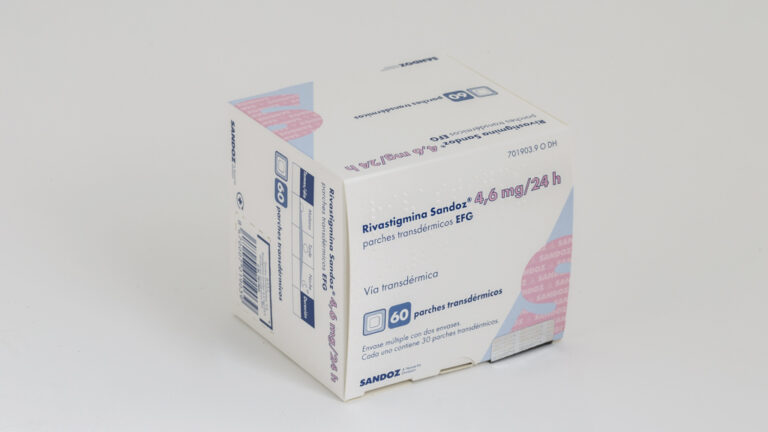 Prometax 4,6 mg/24 H: Ficha técnica y uso del parche transdérmico