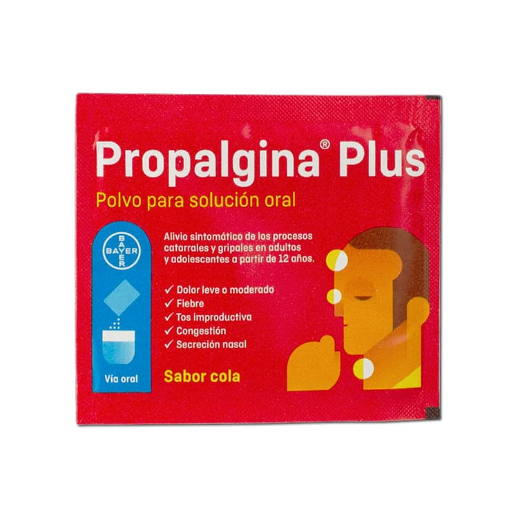 Propalgina Plus: Precio y Uso del Polvo para Solución Oral