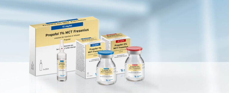 Propofol Fresenius 10 mg/ml: Ficha Técnica, Emulsión Inyectable y para Perfusión EFG