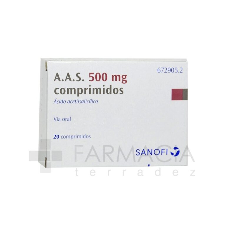 PROSPECTO AAS 500 mg: Información completa sobre los comprimidos