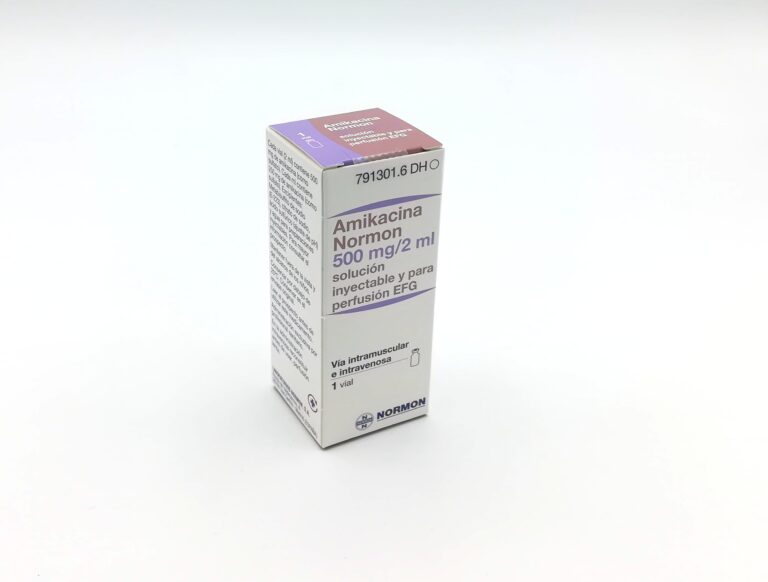 Prospecto Amikacina Normon 500 mg/2 ml: Solución Inyectable y para Perfusión EFG