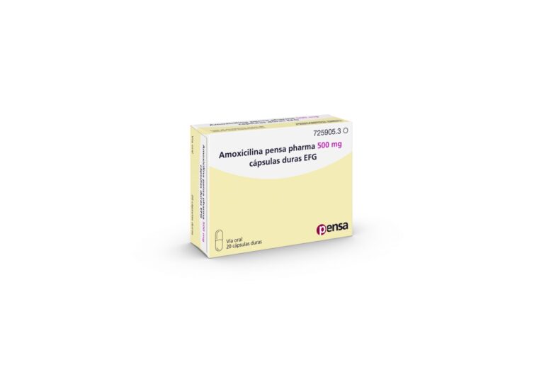 Prospecto: Amoxicilina Pensa Pharma 750 mg – Comprimidos dispersables EFG