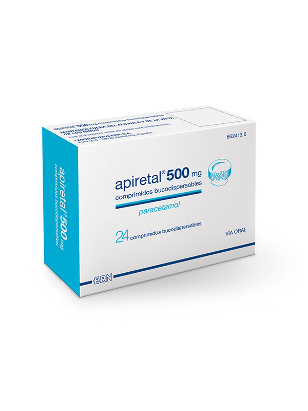 Prospecto Apaloz 10 mg – Comprimidos Bucodispersables EFG – Apiretal 500 mg