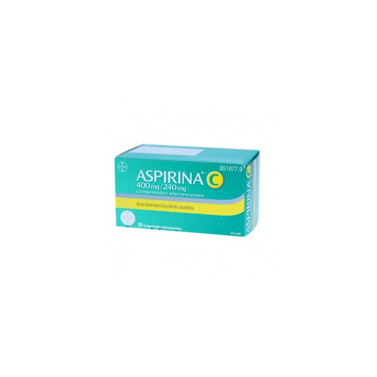 Prospecto Aspirina C Efervescente: Dosificación y beneficios evidentes