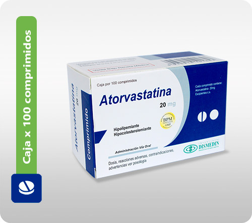 Prospecto Atorvastatina 20 mg: Precio, indicaciones y modo de uso