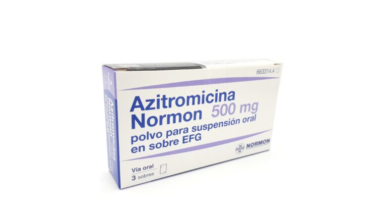 Prospecto Azitromicina 500 Sobres – Polvo para Suspensión Oral en Sobre EFG | Normon 500 mg