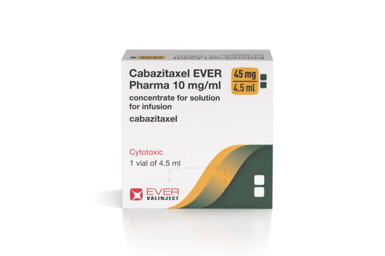 Prospecto Cabazitaxel Ever Pharma: Concentrado para Perfusión 10 mg/ml – Información y Uso