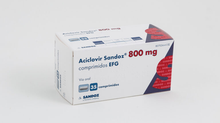 Prospecto de Aciclovir 800 mg: Comprimidos, dosificación y efectos secundarios