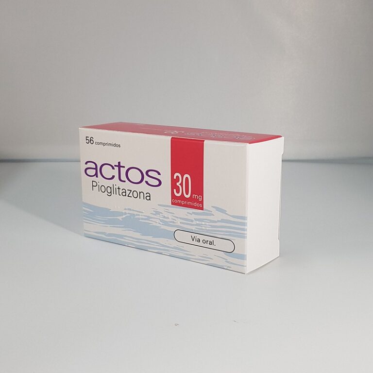 Prospecto de Actos 30 mg: Información y dosificación de los comprimidos
