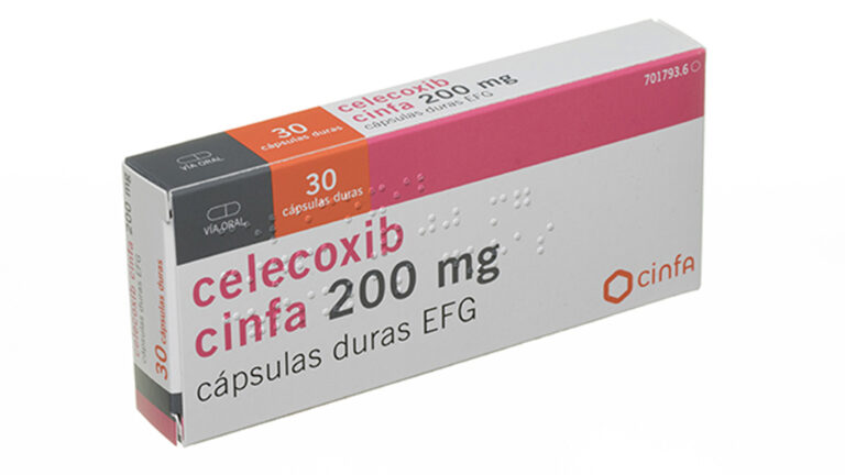 Prospecto de Celecoxib Cinfa 200 mg: Información sobre cápsulas duras EFG