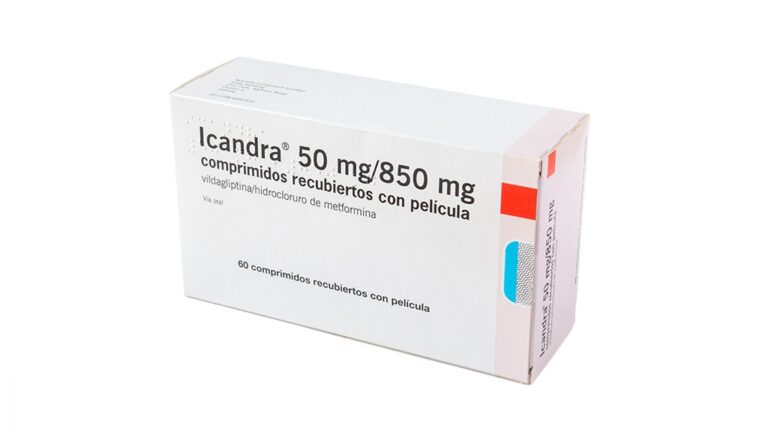 Prospecto de Icandra 50 850 Comprimidos Recubiertos con Película: Información del medicamento y dosis