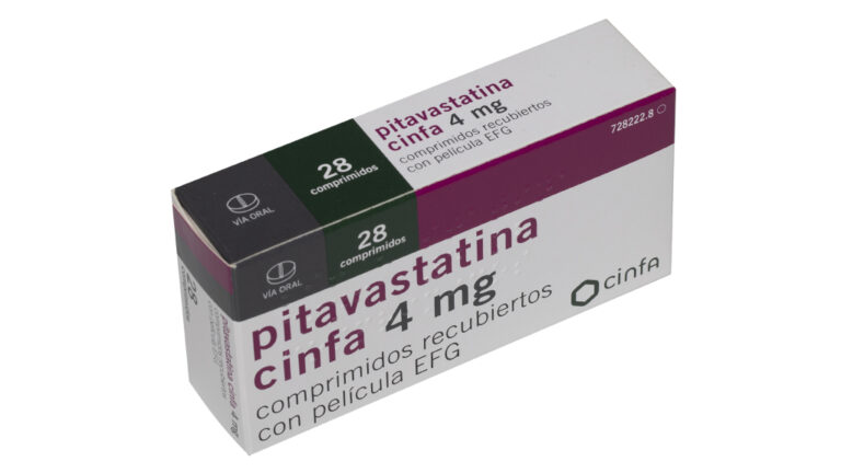 Prospecto de la Pitavastatina Cinfa 4 mg: Comprimidos Recubiertos con Película EFG | Alipza 4 mg