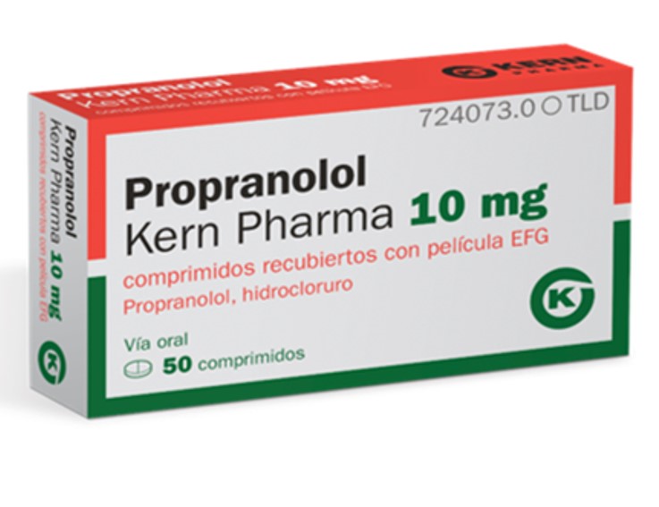 Prospecto de Propranolol Accord 10 mg: Comprimidos Recubiertos con Película EFG