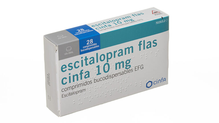 Prospecto Escitalopram 10 mg: Información sobre los Comprimidos Recubiertos con Película EFG de Cinfa