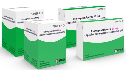 Prospecto Esomeprazol Pensa 20 mg: Comprimidos Gastrorresistentes EFG | Información sobre Esomeprazol 20 mg