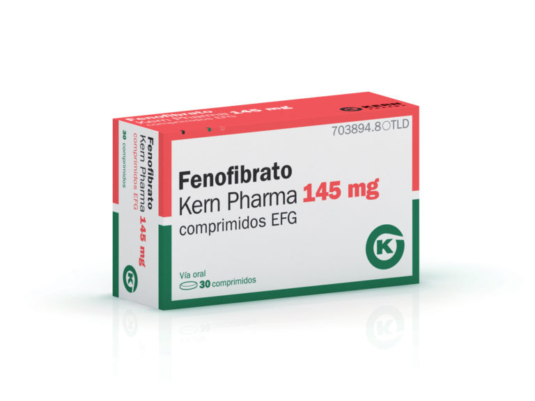 Prospecto Fenofibrato 145 mg: Información y Uso de los Comprimidos EFG de Kern Pharma