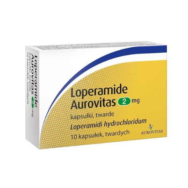 Prospecto Loperamida Aurovitas 2 mg – Información sobre cápsulas duras de Loperamida Hidrocloruro