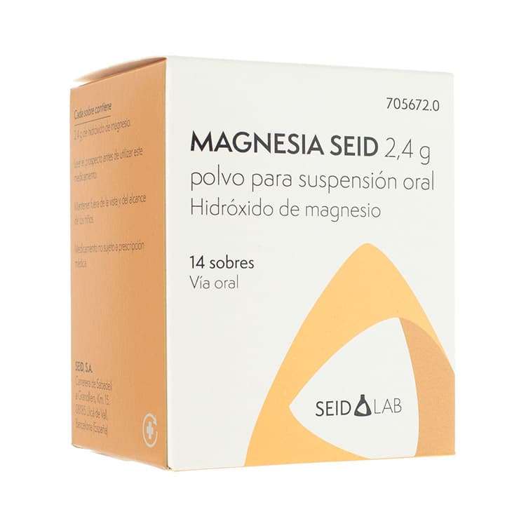 Prospecto Magnesia Seid: Ciclamato de Magnesio en Polvo para Suspensión Oral de 2,4 g