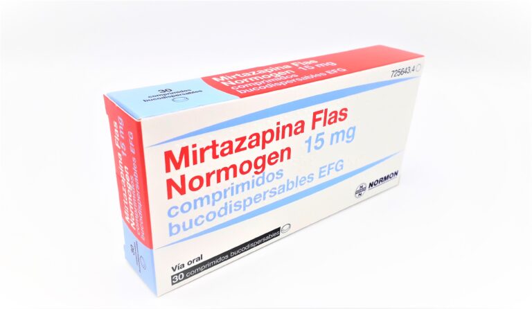 Prospecto Mirtazapina Teva 15 mg: Todos los detalles sobre los comprimidos bucodispersables EFG