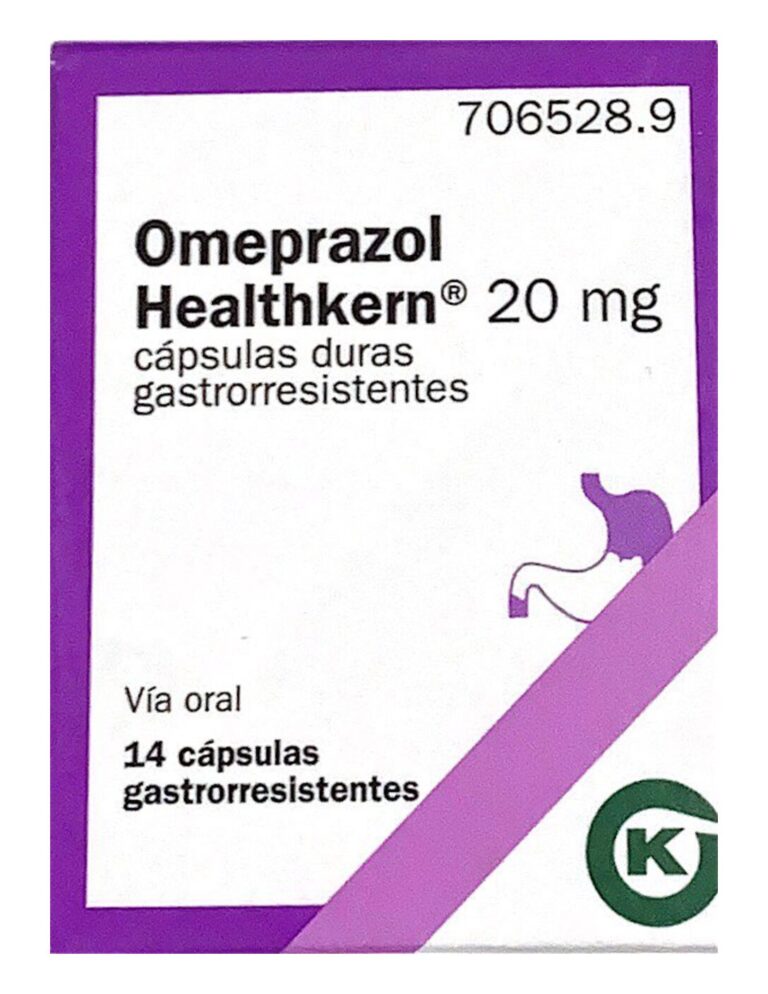 Prospecto Omepazol Zentiva: Cápsulas vacías duras gastrorresistentes en farmacia España