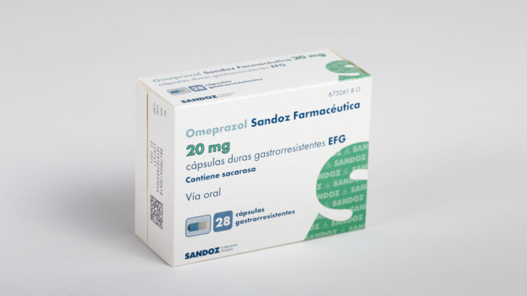 Prospecto Oméprazole Sandoz 20 mg: indicaciones y efectos – Farmacia Sandoz