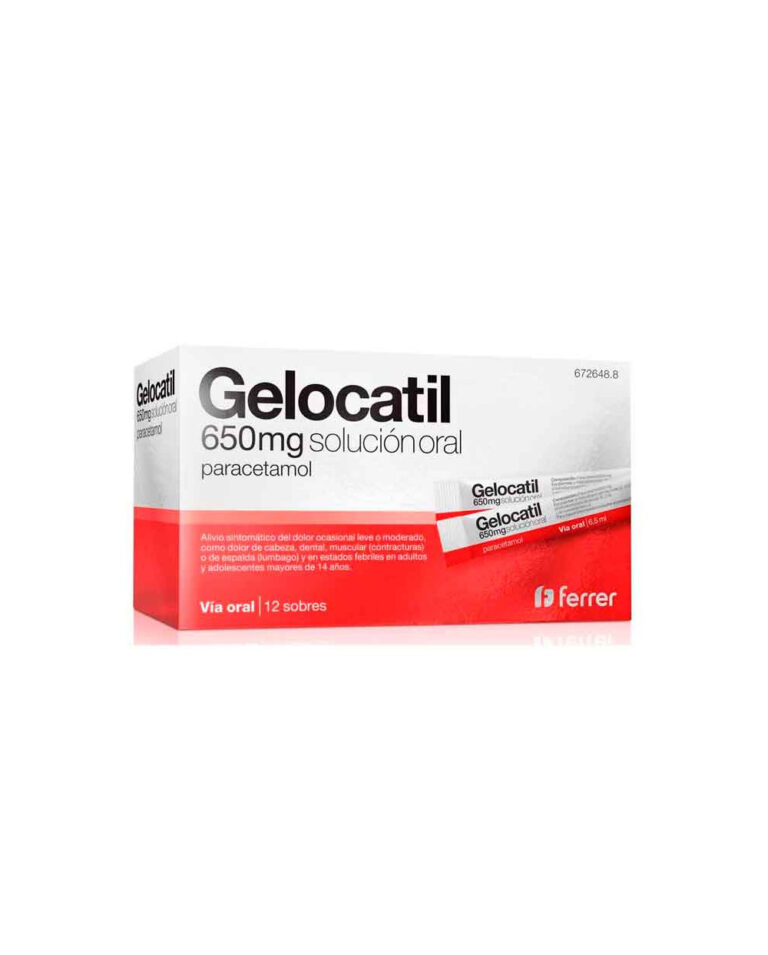 Prospecto Paracetamol Dolor de Garganta: Gobens 650 mg/10 mg/4 mg, Granulado para Solución Oral