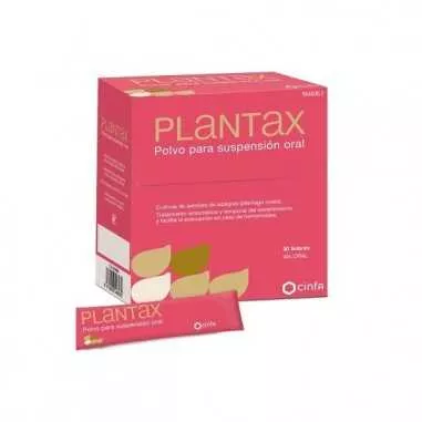 Prospecto Plantax: Polvo en suspensión oral para tu salud