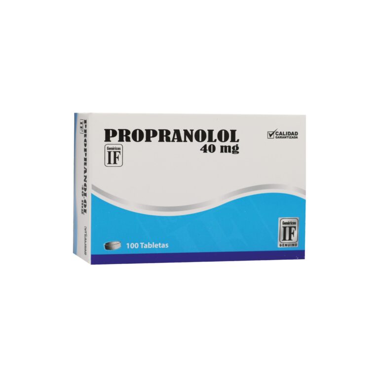 Prospecto Propranolol 40 mg: información, dosis y efectos – Kern Pharma