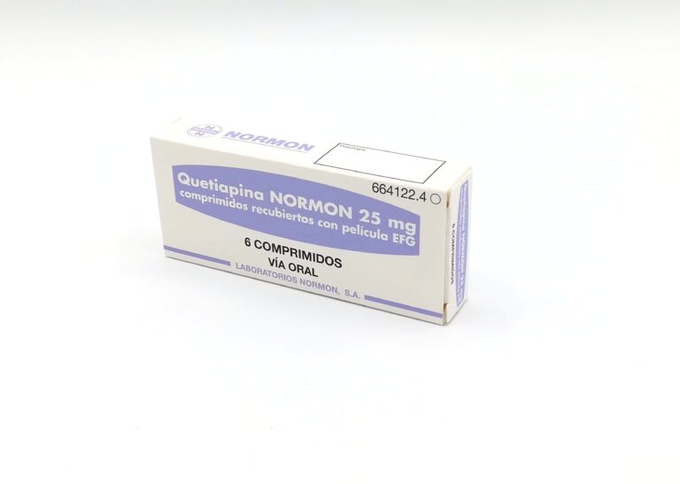 Prospecto Quetiapina Normon 25 mg: Comprimidos Recubiertos con Película EFG